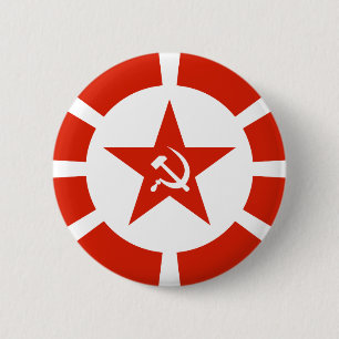 Badge Rond 5 Cm Drapeau naval 1923