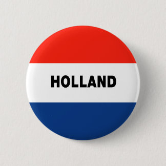 Badge Rond 5 Cm Drapeau néerlandais