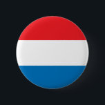 Badge Rond 5 Cm Drapeau néerlandais<br><div class="desc">Drapeau néerlandais</div>