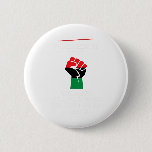Badge Rond 5 Cm Drapeau noir afro-américain P (Devant)