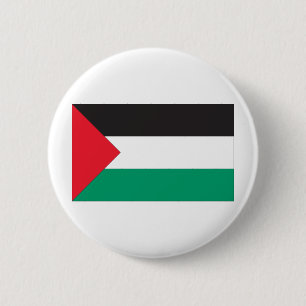 Badge Rond 5 Cm Drapeau palestinien