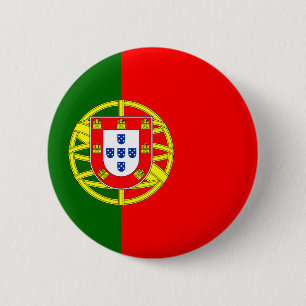 Badge Rond 5 Cm Drapeau portugais