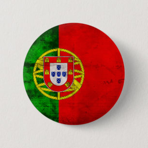 Badge Rond 5 Cm Drapeau portugais