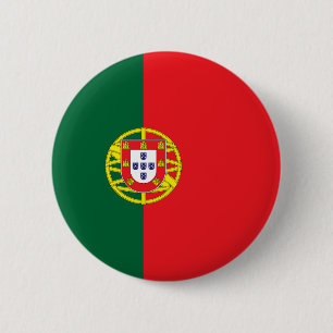 Badge Rond 5 Cm Drapeau Portugal