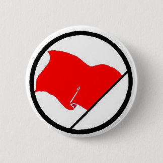 Badge Rond 5 Cm Drapeau rouge
