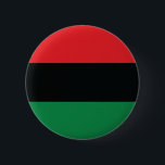 Badge Rond 5 Cm Drapeau rouge, noir et vert<br><div class="desc">Les 3 couleurs de partisan du panafricanisme sur le drapeau représentent : ROUGE : le sang qui unit toutes les personnes de l'ascendance d'Africain noir, et hangar pour la libération ; NOIR : personnes de couleur dont l'existence comme nation, bien que pas une État-nation, n'est affirmée par l'existence du drapeau...</div>