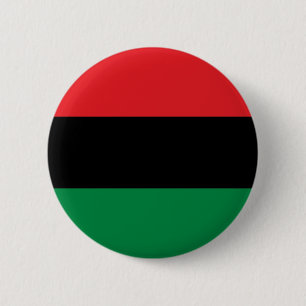 Badge Rond 5 Cm Drapeau rouge noir et vert