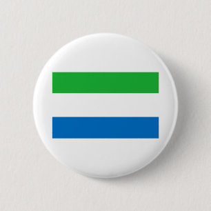Badge Rond 5 Cm Drapeau Sierra Leone