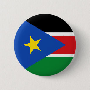 Badge Rond 5 Cm drapeau sud-soudan