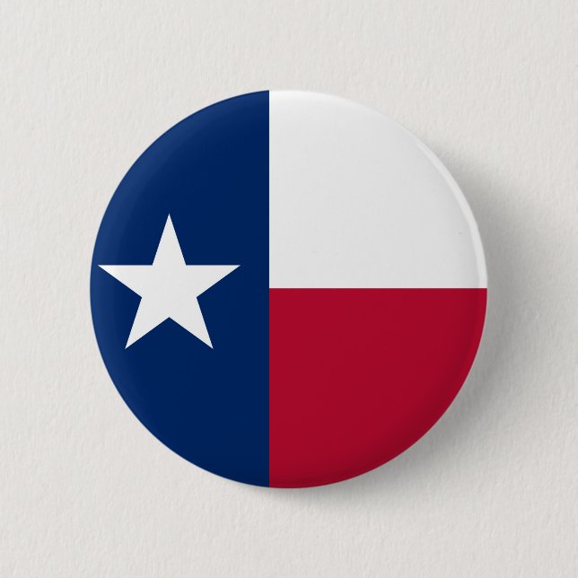 Badge Rond 5 Cm Drapeau texan (Devant)