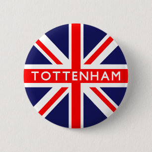 Badge Rond 5 Cm Drapeau tottenham