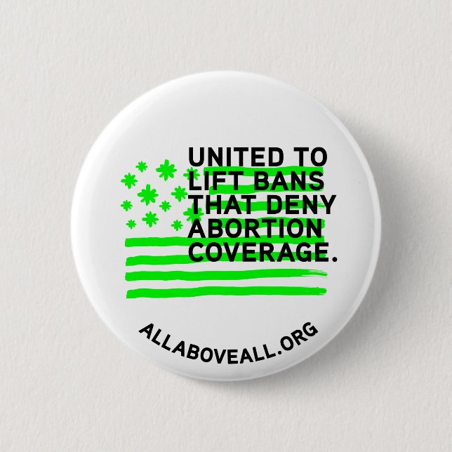 Badge Rond 5 Cm Drapeau, uni (Devant)