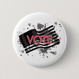 Badge Rond 5 Cm drapeau-vote d'éclaboussure
