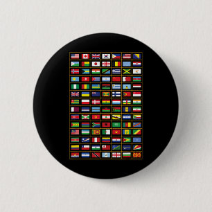 Badge Rond 5 Cm Drapeaux Des Pays Du Monde International