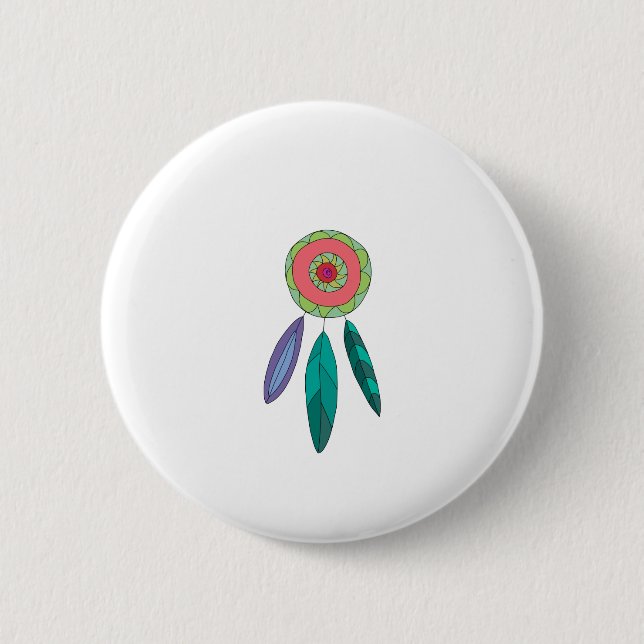 Badge Rond 5 Cm Dreamcatcher (Devant)
