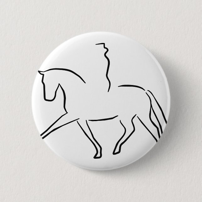 Badge Rond 5 Cm dressage (Devant)