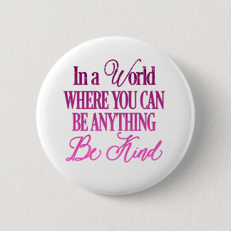 Badge Rond 5 Cm Dripping Glitter Inspirational Quote Button