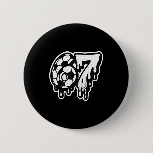 Badge Rond 5 Cm Drôle 67 Mème Argot Football Crème Glacée Dégoulin