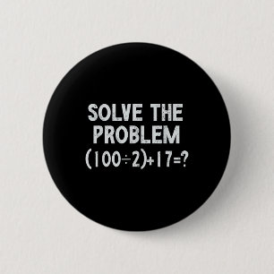Badge Rond 5 Cm Drôle 67 Mème Pemdas Prof de Maths Élémentaire Cer