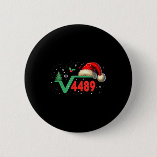 Badge Rond 5 Cm Drôle 67 Mème Racine carrée 4489 Argot Prof de mat