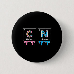 Badge Rond 5 Cm Drôle 67 Mème Science Chimie Nerd Humour Périodiqu