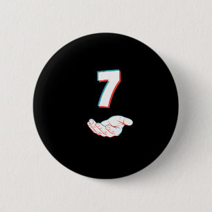 Badge Rond 5 Cm Drôle 67 Six Sept Mème Couple Correspondant Hallow