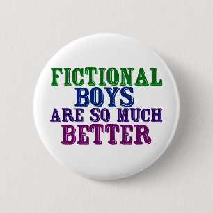 Badge Rond 5 Cm Drôle Bookworm Fictional Boys Sont Tant Mieux