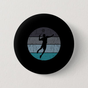 Badge Rond 5 Cm Drôle Chute Dminton Pour Hommes Femmes Rétro Vinta