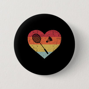Badge Rond 5 Cm Drôle Chute Dminton Pour Hommes Femmes Vintage Rét