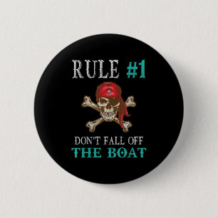 Badge Rond 5 Cm Drôle Citation Pirate Tampa Gasparilla Crossbones 