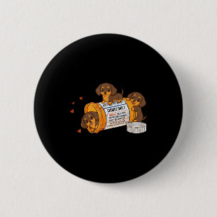Badge Rond 5 Cm Drôle de maman papa de zoo antidépresseur de sauci