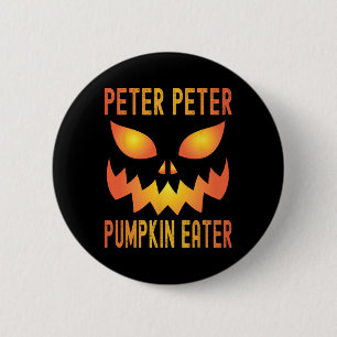 Badge Rond 5 Cm Drôle Halloween Costume correspondant Peter Citrou