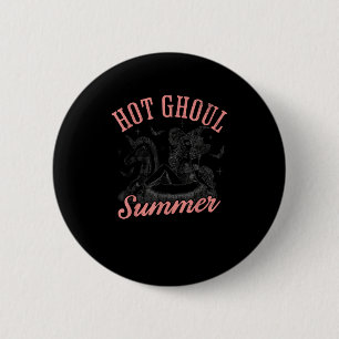 Badge Rond 5 Cm Drôle Halloween Hot Ghoul été été été été entre