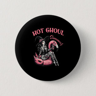 Badge Rond 5 Cm Drôle Halloween Hot Ghoul été été été été mignon