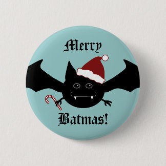 Badge Rond 5 Cm Drôle Joyeux Batmas