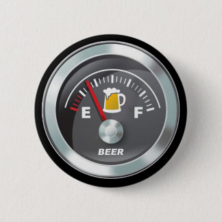 Badge Rond 5 Cm Drôle - mesure haute de Fill'er de mètre de bière