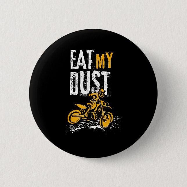 Badge Rond 5 Cm Drôle Motocross Perdu Devis Vélo De Chemin G (Devant)