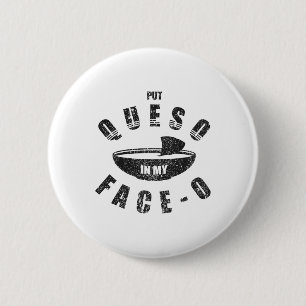 Badge Rond 5 Cm Drôle Nourriture Mexicaine Cinco De Mayo Mettre Qu