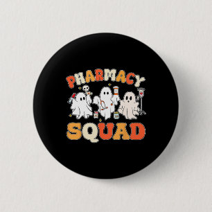 Badge Rond 5 Cm Drôle pilules Pharmacienne Pharmacienne Squad Cute