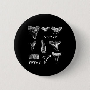 Badge Rond 5 Cm Drôle Poignées de requin Conception pour hommes fe