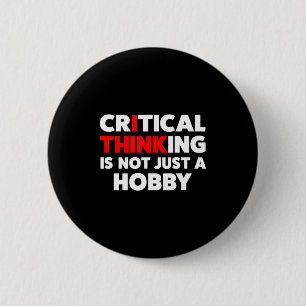 Badge Rond 5 Cm Drôle pour les sceptiques - Citations de pensée cr