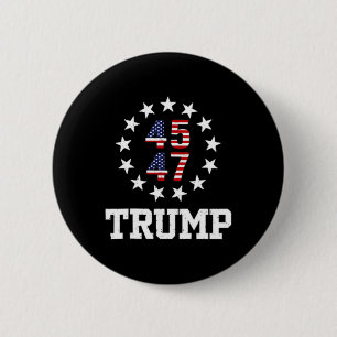 Badge Rond 5 Cm Drôle Qr Président Trump Danse Code Inauguration D