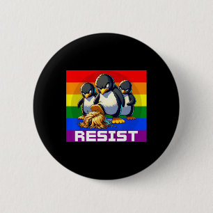 Badge Rond 5 Cm Drôle Résister Droits de Douane Protestation Groov