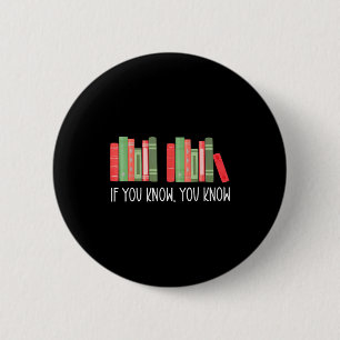 Badge Rond 5 Cm Drôle si vous savez que vous savez 6 7 Lecture de