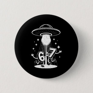 Badge Rond 5 Cm Drôle Six Sept 67 Mème Internet Mème Ufo Gen Alph