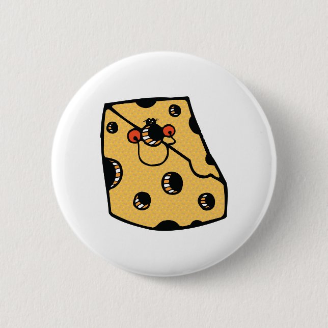 Badge Rond 5 Cm drôle suisse (Devant)