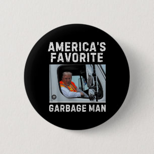Badge Rond 5 Cm Drôle Trump Xmas Cadeau Tee - Amériques Favori Gar