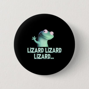 Badge Rond 5 Cm Drôle Weirdcore Animal Femmes Hommes Lizard Lizard