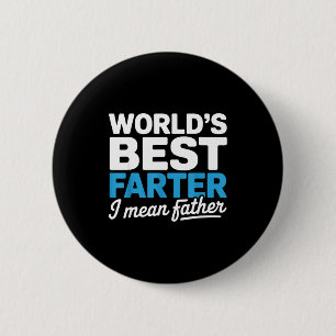 Badge Rond 5 Cm Drôles de mots pour la fête des pères, je veux dir