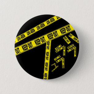 Badge Rond 5 Cm DRRR ! EMPÊCHEZ D'ENTRER le bouton